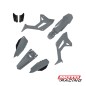 KIT PLASTICO HONDA CRF 250 (R1DE) GRIS 1122504 (BIKER)