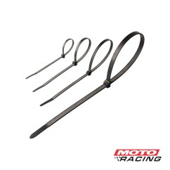 PRECINTOS LARGO: 100MM ANCHO: 2.4MM NEGRO (GAREF)