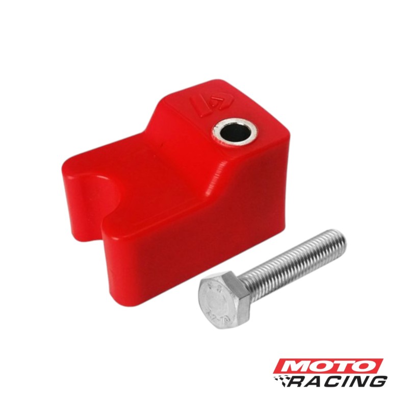PROTECTOR EJE CAMBIO HONDA XR 250 TORNADO ROJO (BIKER)
