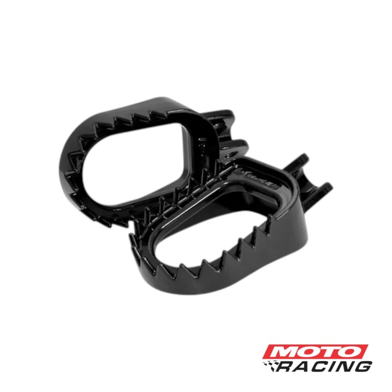 PEDALIN SHARK HONDA CRF230- 250F-  XR 250 TORNADO NEGRO (BIKER)