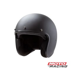 CASCO 721 CLASSIC ABIERTO NEGRO BRILLO "M" 58cm (HAWK)