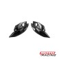 CARCAZA LATERAL OPTICA DER- IZQ SUZUKI GIXXER NEGRO X2 (OKINOI)