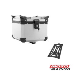 BAUL CENTRAL 35LTS ALUMINIO 9280.3 GRIS (PRO TOR)