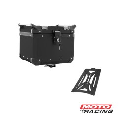BAUL CENTRAL 35LTS ALUMINIO 9287.7 NEGRO (PRO TOR)