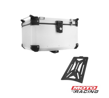 BAUL CENTRAL 48LTS ALUMINIO 9289.0 GRIS (PRO TOR)