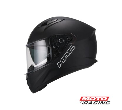 CASCO SPEED 2.0 SOLID NEGRO MATE "XXL" (MAC)