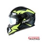 CASCO 825 SPEED 2.0 NEGRO / VERDE MATE "L" (MAC)