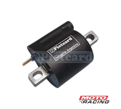 BOBINA DE ALTA UNIVERSAL SIN ARCO-  TERMINAL POSITIVO (PIETCARD)