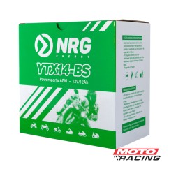 BATERIA 12V YTX14-BS LIBRE MANTENIMIENTO C- TECNOLOGIA AGM (NRG)