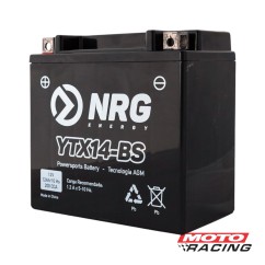 BATERIA 12V YTX14-BS LIBRE MANTENIMIENTO C- TECNOLOGIA AGM (NRG)