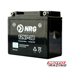 BATERIA 12V 12N7-3B POSITIVO DERECHO C- TECNOLOGIA AGM (NRG)
