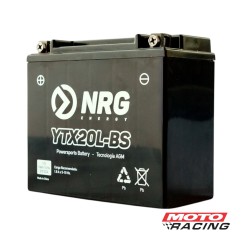 BATERIA 12V YTX20L-BS LIBRE MANTENIMIENTO C/TECNOLOGIA AGM (NRG)