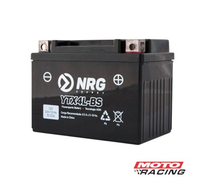 BATERIA 12V YTZ4V = YTX4L-BS C/TECNOLOGIA AGM (NRG)