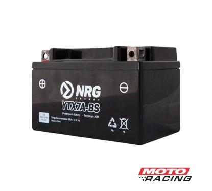 BATERIA 12V YTX7A-BS = 12N7E-B C/TECNOLOGIA AGM (NRG)