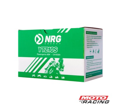 BATERIA 12V YTZ10S LIBRE MANTENIMIENTO C/TECNOLOGIA AGM (NRG)