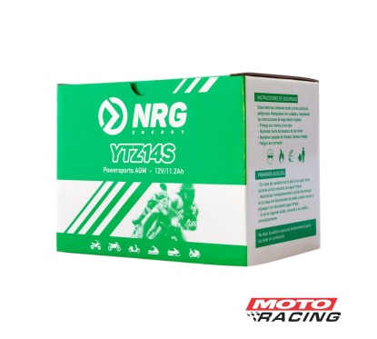 BATERIA 12V YTZ14S C/TECNOLOGIA AGM (NRG)