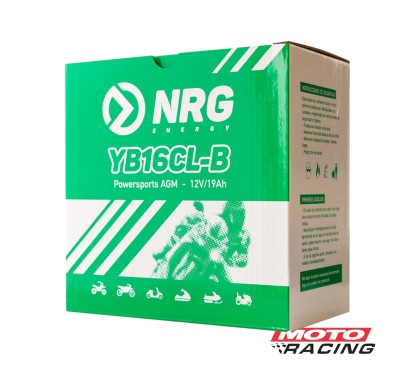 BATERIA 12V YB16CL-B LIBRE MANTENIMIENTO C/TECNOLOGIA AGM (NRG)