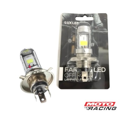 LAMPARA LED H4 12V 12W 12000K GOLD- PREMIUM (LUXLED)
