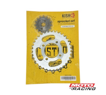 CORONA Y PIÑON GILERA SMASH 110 35/15 (KISHO)