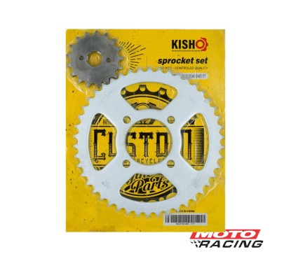 CORONA Y PIÑON MOTOMEL SKUA 150 46- 17 (KISHO)