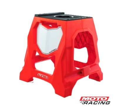BANCO CABALLETE MOTOCROSS ROJO (ACERBIS)