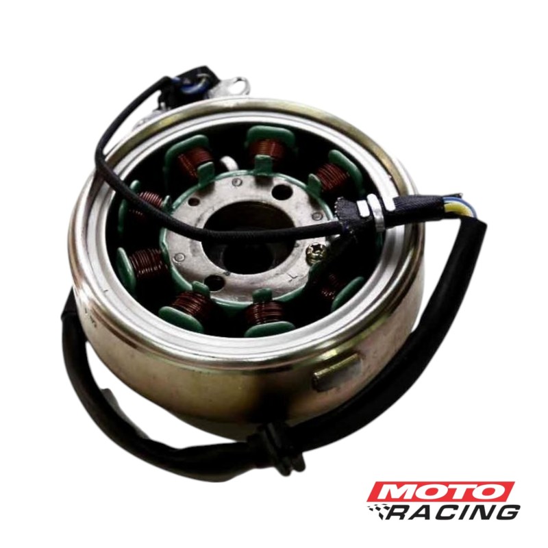 VOLANTE MAGNETICO GUERRERO DAY 70 GT BAJO C- ESTATOR 9 POLOS (ORIGINAL)