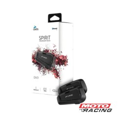 INTERCOMUNICADOR MANOS LIBRE SPIRIT BLUETOOTH 400mm X2 (CARDO)