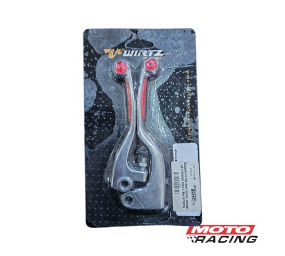 MANIJA FRE Y EMB HONDA CRF 250- 450 04- 06 GRIP ROJO (WIRTZ)