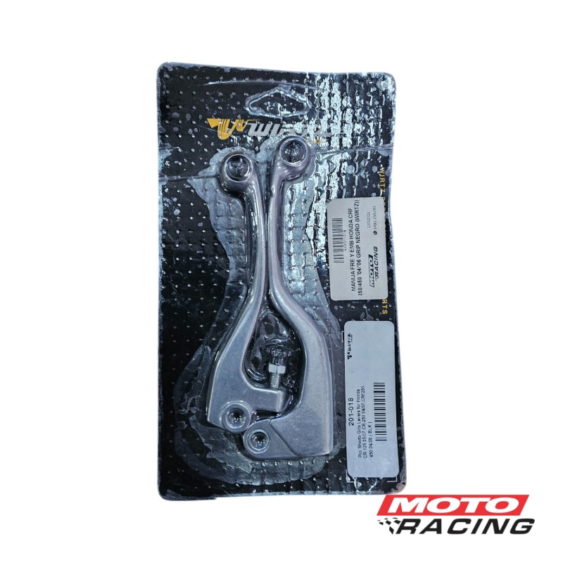 MANIJA FRE Y EMB HONDA CRF 250- 450 04- 06 GRIP NEGRO (WIRTZ)