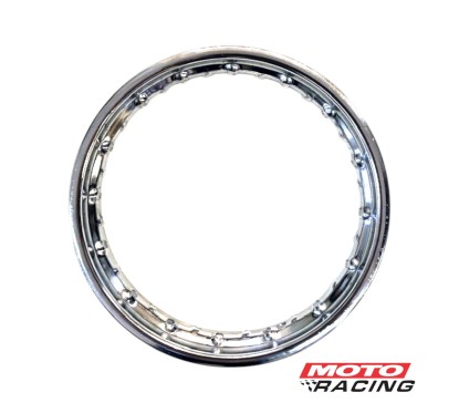 ARO LLANTA ACERO 10 x 140 GUERRERO GRF 70 - 90 CROMADO (TOUCH GOLD)