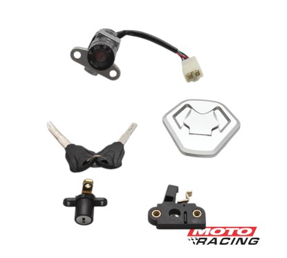 LLAVE CONTACTO GUERRERO GXR 250/ GXR 300 TUNDRA SET COMPLETO (ORIGINA)