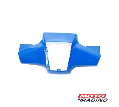 CARCAZA VELOCIMETRO SUPERIOR GUERRERO G 70-  G 90 CELESTE (ORIGINAL)