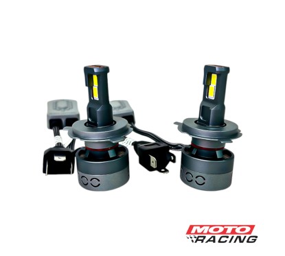 LAMPARA CREE LED H4 12V 30000LM 75W IR100 BLACK SAPPHIRE (IRON)