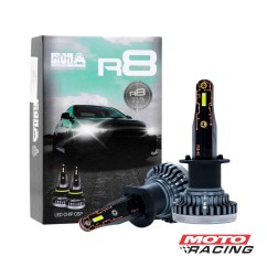 LAMPARA CREE LED H1 12V 30000LM 42W R8 S- COOLER ULTRA CHATO (IRON)