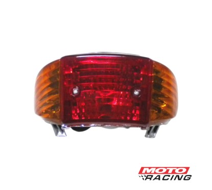 FARO TRASERO HONDA WAVE NF 100 C/GIRO AMBAR (OKINOI)