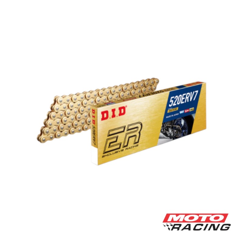 CADENA TRANS (520) 520ERV7x120 ON ROAD RACING XRING DORADA(DID)