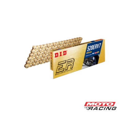 CADENA TRANS (520) 520ERV7x120 ON ROAD RACING XRING DORADA(DID)