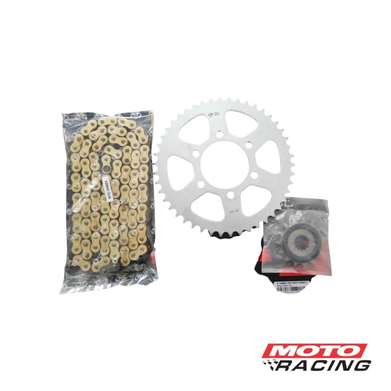 KIT TRANSMISION KAWASAKI VERSYS 650 46- 15 C- CAD.520Hx114L (OKINOI)