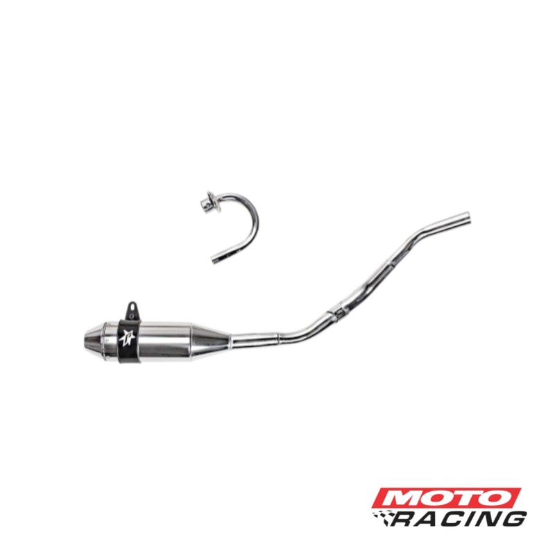 ESCAPE HONDA XR 150L POR ARRIBA ST2 CROMO (PAOLUCCI)