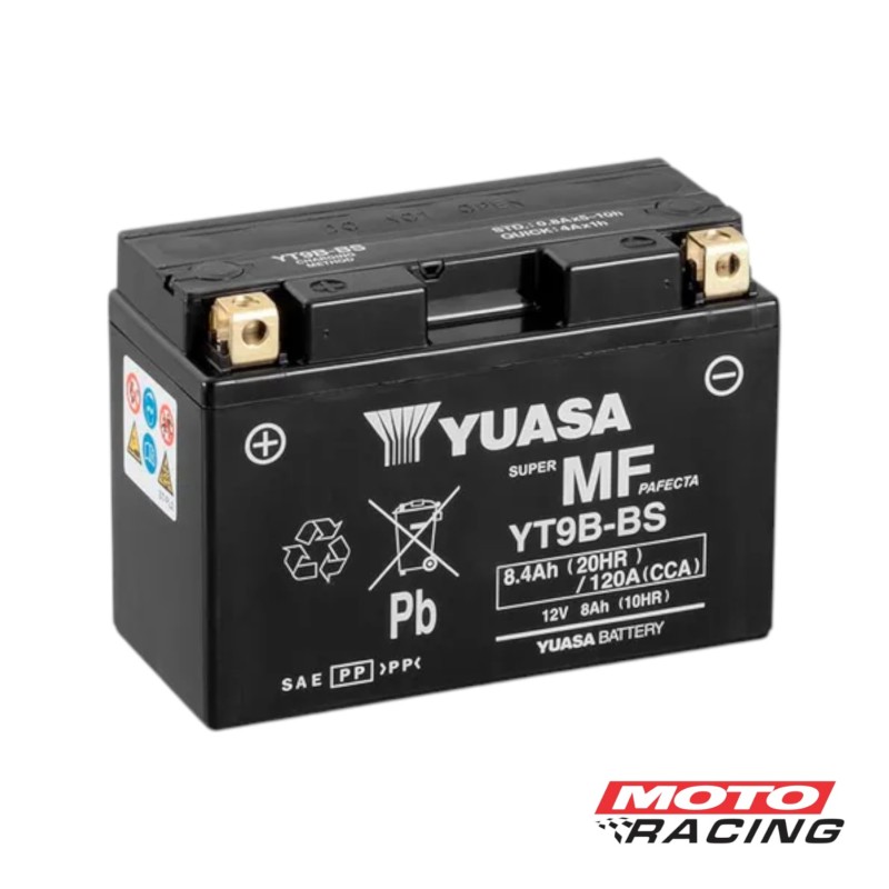 BATERIA 12v YT9B-BS -  GT9B-4 (YUASA)