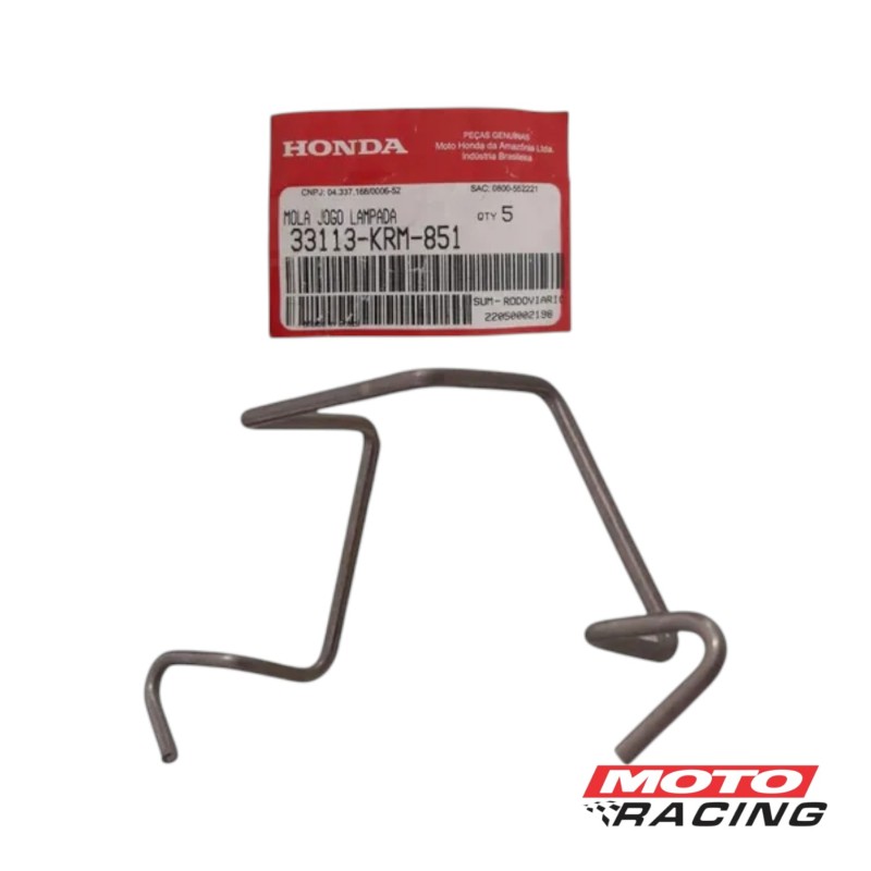 TRABA SEGURO LAMPARA H4 HONDA CG TITAN 150 (ORIGINAL)