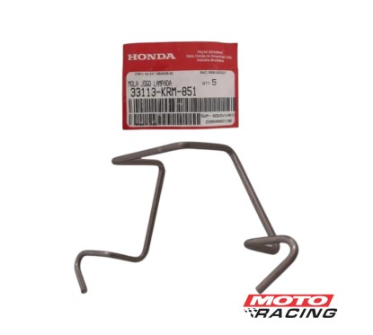 TRABA SEGURO LAMPARA H4 HONDA CG TITAN 150 (ORIGINAL)