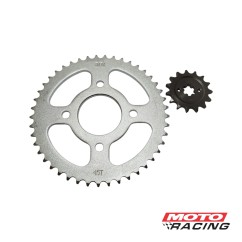 CORONA Y PIÑON BAJAJ ROUSER NS 150 45/15T 428H (HADA)