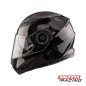 CASCO V60 FLIP AIR REB C/DOBLE VISOR 6737 NEGRO BRILLO "XL" (VERTIGO)