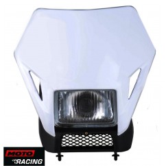 CUPULINA HONDA XR 250 TORNADO BLANCA C/OPTICA