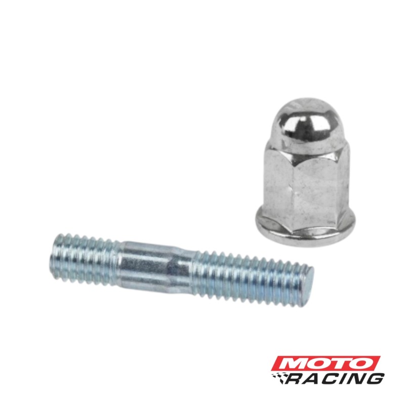 ESPARRAGO ESCAPE 6MM SMASH -  BIZ -  BIT -  ZB 110 C-  TUERCA (REPCOR)