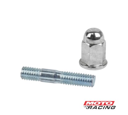 ESPARRAGO ESCAPE 6MM SMASH -  BIZ -  BIT -  ZB 110 C-  TUERCA (REPCOR)