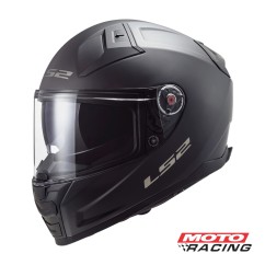 CASCO 811 VECTOR II SOLID D/VISOR NEGRO MATE "XL" (LS2)