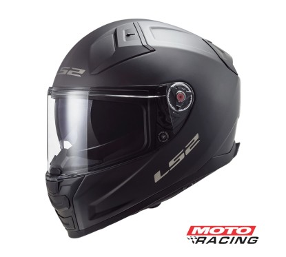 CASCO 811 VECTOR II SOLID D/VISOR NEGRO MATE "XL" (LS2)