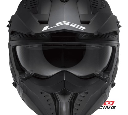 CASCO 606 DRIFTER SOLID NEGRO MATE "L" (LS2)